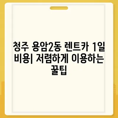 충청북도 청주시 상당구 용암2동 렌트카 가격비교 | 리스 | 장기대여 | 1일비용 | 비용 | 소카 | 중고 | 신차 | 1박2일 2024후기