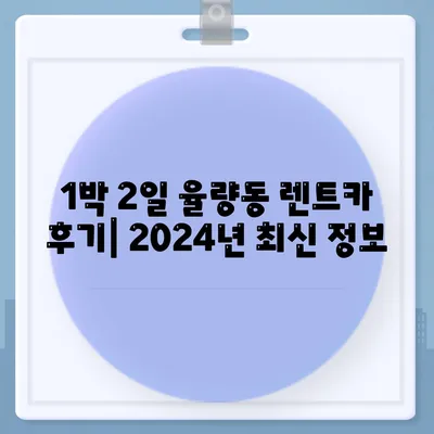 충청북도 청주시 청원구 율량동 렌트카 가격비교 | 리스 | 장기대여 | 1일비용 | 비용 | 소카 | 중고 | 신차 | 1박2일 2024후기