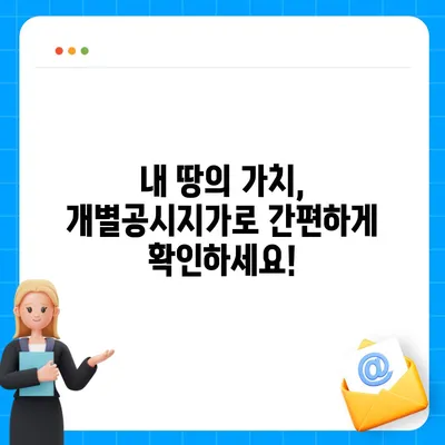 내 땅의 가치 확인! 개별공시지가 조회 방법 | 부동산, 토지, 시세, 조회