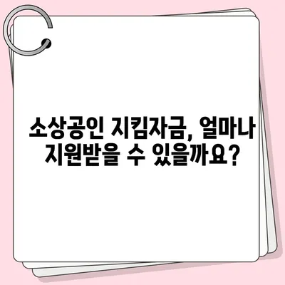 소상공인 지킴자금 신청 완벽 가이드 | 신청 자격, 서류, 절차, 지원금, FAQ