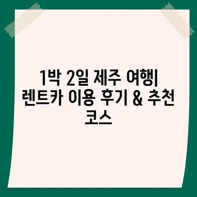 제주도 제주시 구좌읍 렌트카 가격비교 | 리스 | 장기대여 | 1일비용 | 비용 | 소카 | 중고 | 신차 | 1박2일 2024후기