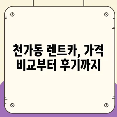 부산시 강서구 천가동 렌트카 가격비교 | 리스 | 장기대여 | 1일비용 | 비용 | 소카 | 중고 | 신차 | 1박2일 2024후기