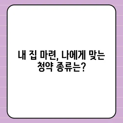 국민은행 주택청약, 내 집 마련의 첫걸음 | 청약 자격, 종류, 가이드, 성공 전략