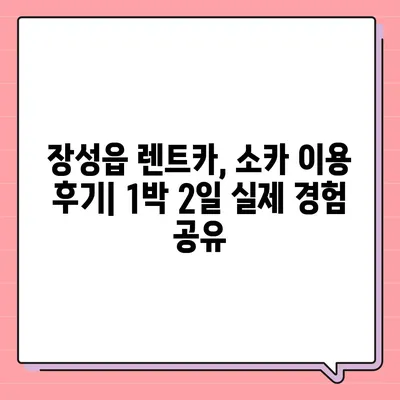 전라남도 장성군 장성읍 렌트카 가격비교 | 리스 | 장기대여 | 1일비용 | 비용 | 소카 | 중고 | 신차 | 1박2일 2024후기