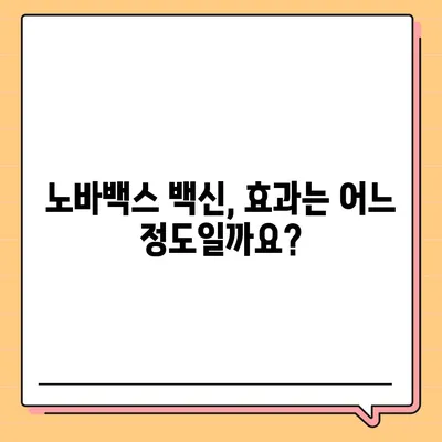 노바백스 백신, 알아야 할 모든 것 | 접종, 부작용, 효과, 비교