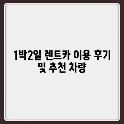 부산시 서구 암남동 렌트카 가격비교 | 리스 | 장기대여 | 1일비용 | 비용 | 소카 | 중고 | 신차 | 1박2일 2024후기