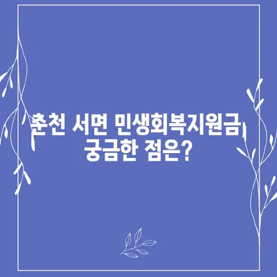 강원도 춘천시 서면 민생회복지원금 | 신청 | 신청방법 | 대상 | 지급일 | 사용처 | 전국민 | 이재명 | 2024