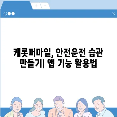 캐롯퍼마일 자동차보험 후기| 실제 사용자 경험 & 장단점 분석 | 캐롯, 퍼마일, 자동차보험, 운전습관 할인, 보험료