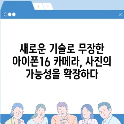 아이폰16 카메라 | 창의성을 발휘할 수 있는 한계를 극복하다