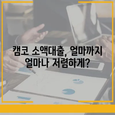 국민행복기금 캠코 소액대출 신청 가이드| 자격 조건부터 금리까지 | 캠코, 소액대출, 서민금융, 대출 신청