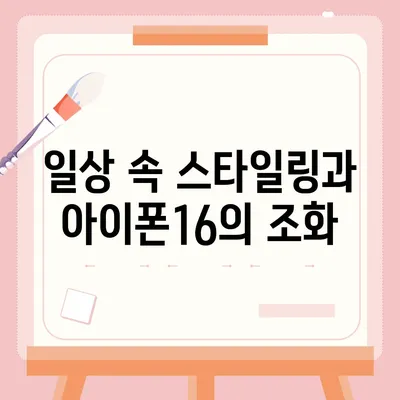 아이폰16 | 패셔니스타를 위한 색상 혁명