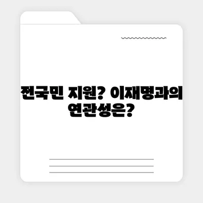 서울시 강남구 대치1동 민생회복지원금 | 신청 | 신청방법 | 대상 | 지급일 | 사용처 | 전국민 | 이재명 | 2024