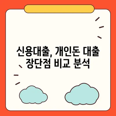 개인돈 대출 종류| 나에게 맞는 솔루션 찾기 | 비상금, 급전, 신용대출, 대출 종류 비교