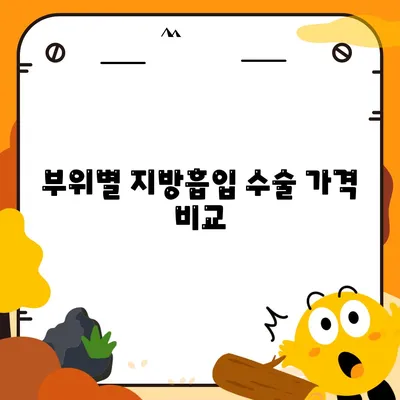 지방흡입 수술 가격