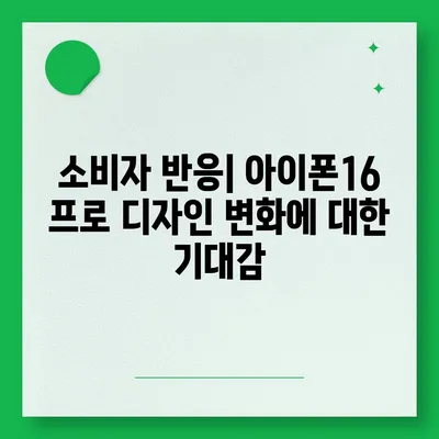 아이폰16 프로 출시일 및 디자인 변화 정리