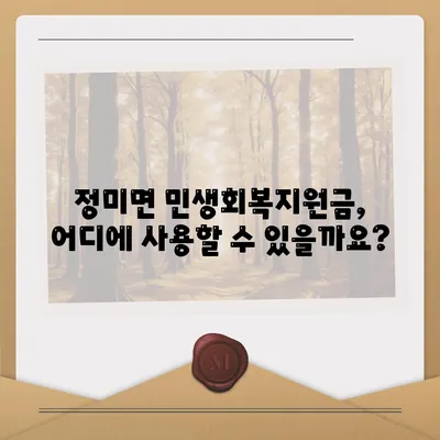 충청남도 당진시 정미면 민생회복지원금 | 신청 | 신청방법 | 대상 | 지급일 | 사용처 | 전국민 | 이재명 | 2024