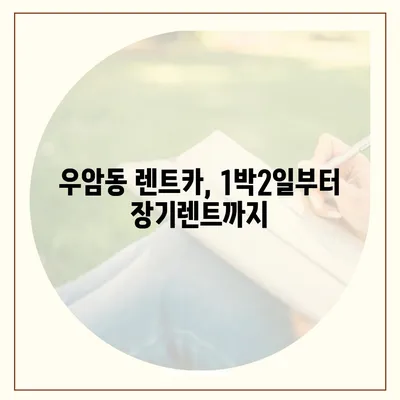 부산시 남구 우암동 렌트카 가격비교 | 리스 | 장기대여 | 1일비용 | 비용 | 소카 | 중고 | 신차 | 1박2일 2024후기