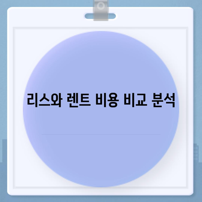 그랜저 GN7 장기 렌트 리스 비교 | 5가지 차이점