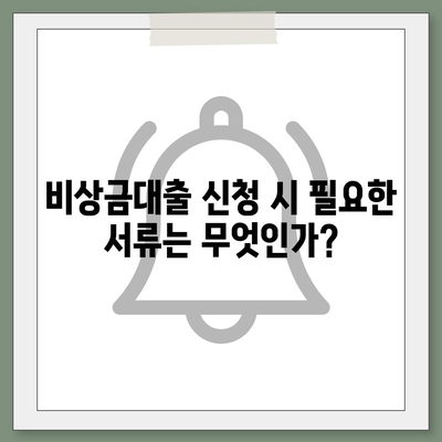 카카오뱅크 비상금대출 신청