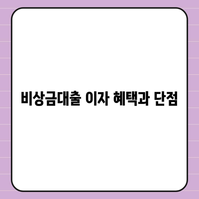 카카오뱅크 pc버전 비상금대출이자