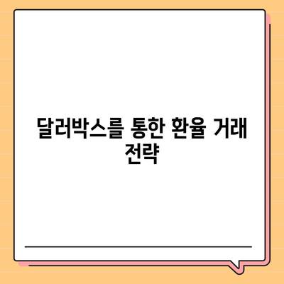 카카오뱅크 달러박스 환테크 사용법 공개