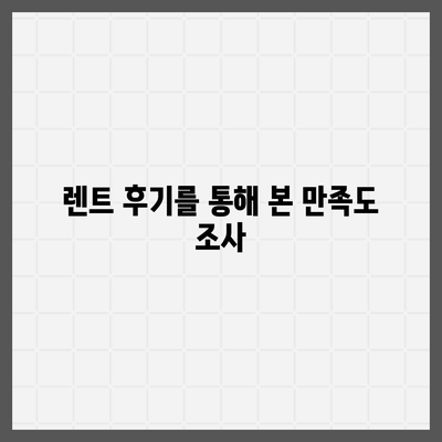 G80 중고 장기렌트 성공 후기 공개