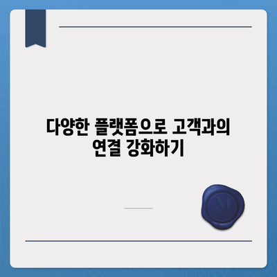 카카오톡 대신 활용, 미래기획소에서 웹사이트 대체할 채널 만들기