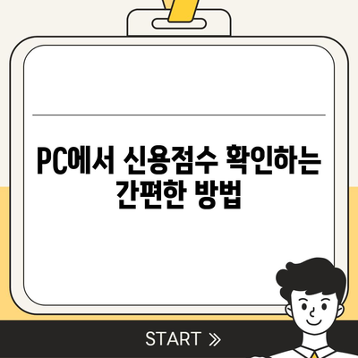 카카오뱅크 pc버전 비상금대출 pc버전 신용점수