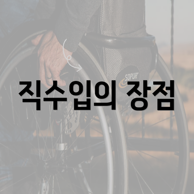 직수입의 장점