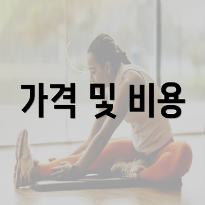 가격 및 비용