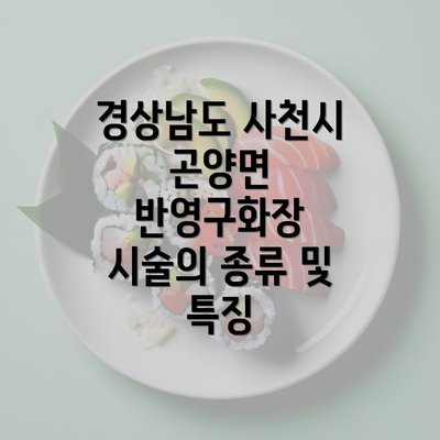 경상남도 사천시 곤양면 반영구화장 시술의 종류 및 특징