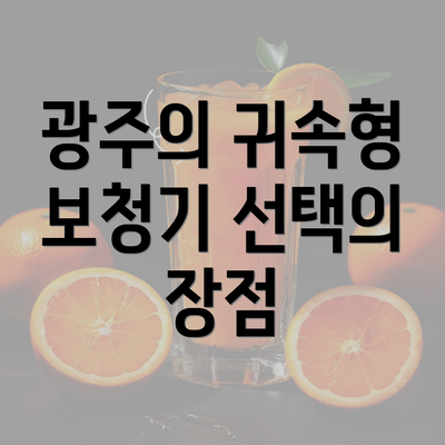 광주의 귀속형 보청기 선택의 장점