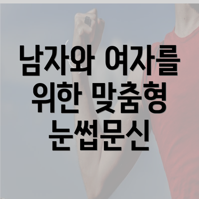 남자와 여자를 위한 맞춤형 눈썹문신