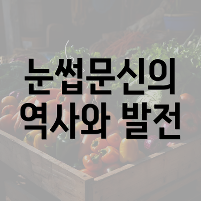 눈썹문신의 역사와 발전