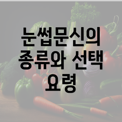 눈썹문신의 종류와 선택 요령