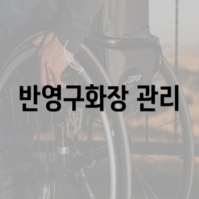 반영구화장 관리