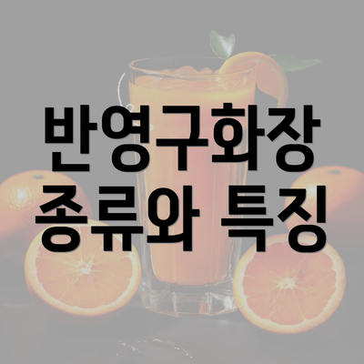 반영구화장 종류와 특징