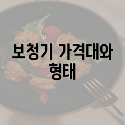 보청기 가격대와 형태