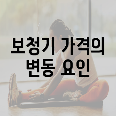 보청기 가격의 변동 요인