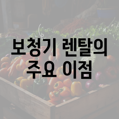 보청기 렌탈의 주요 이점