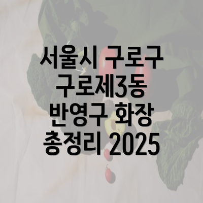 서울시 구로구 구로제3동 반영구 화장 총정리 2025