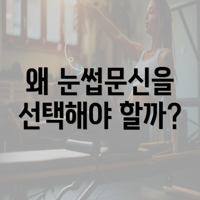 왜 눈썹문신을 선택해야 할까?