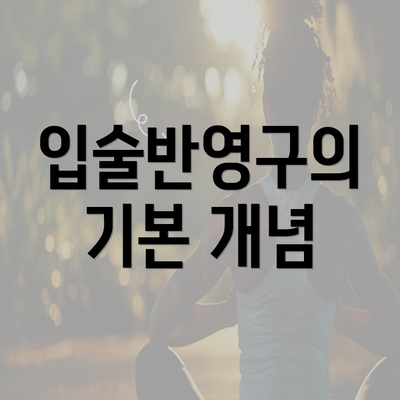 입술반영구의 기본 개념