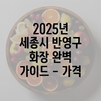 2025년 세종시 반영구 화장 완벽 가이드 - 가격