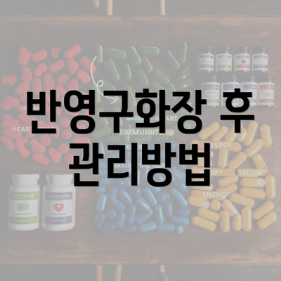 반영구화장 후 관리방법