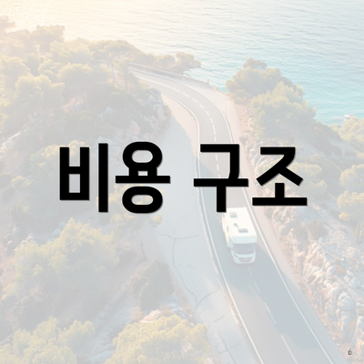 비용 구조