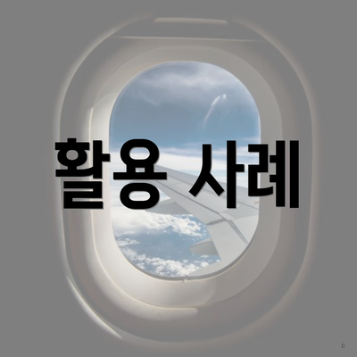 활용 사례