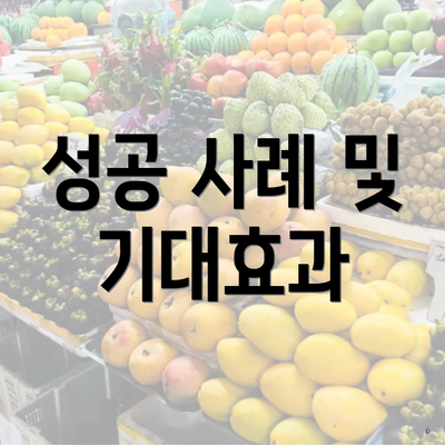 성공 사례 및 기대효과