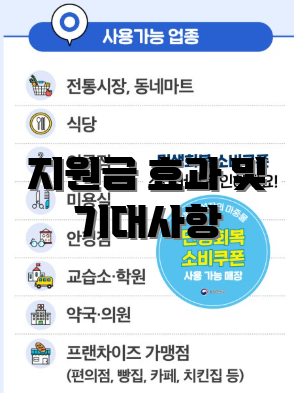지원금 효과 및 기대사항