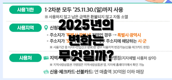 2025년의 변화는 무엇일까?